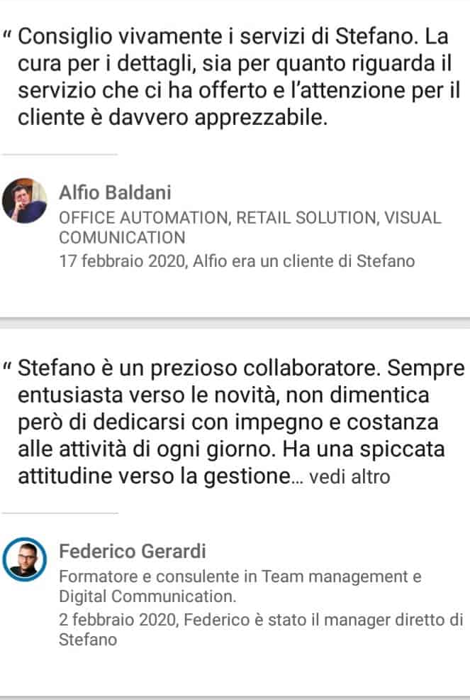 Segnalazioni-positive-LinkedIn-Stefano-Diversi-consulente-google-ads